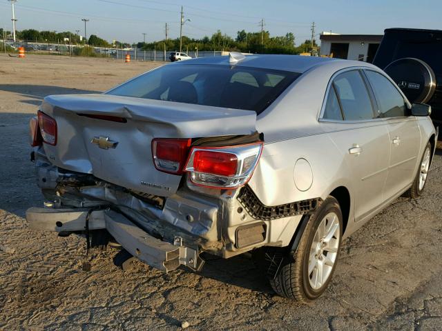 1G11C5SL8FU132353 - 2015 CHEVROLET MALIBU 1LT SILVER photo 4