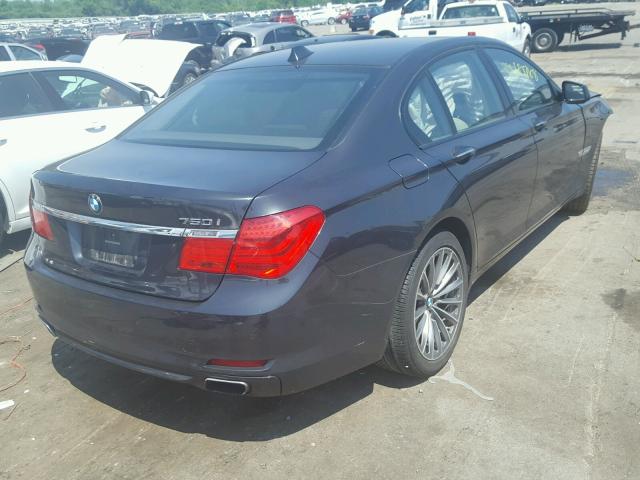 WBAKA83589CY35154 - 2009 BMW 750 I GRAY photo 4