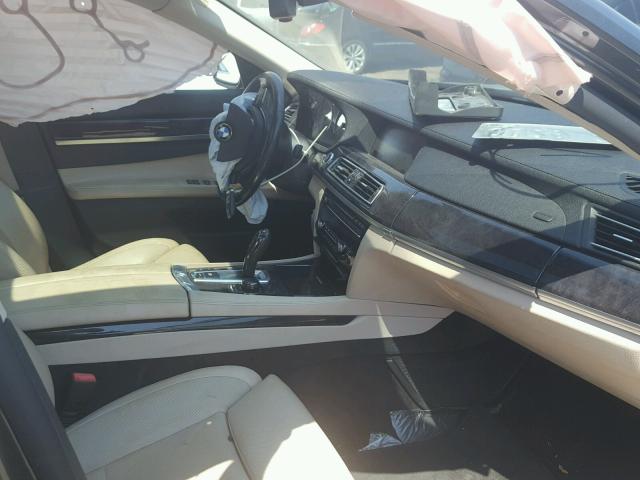 WBAKA83589CY35154 - 2009 BMW 750 I GRAY photo 5