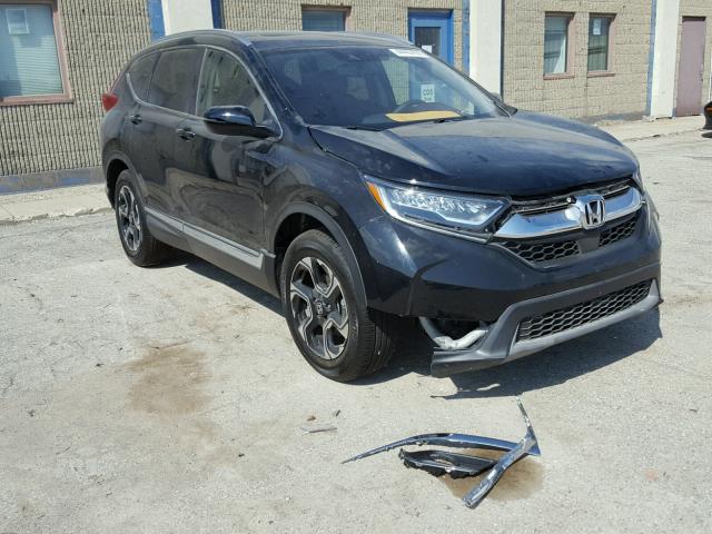 7FARW2H97JE008057 - 2018 HONDA CR-V TOURI BLACK photo 1