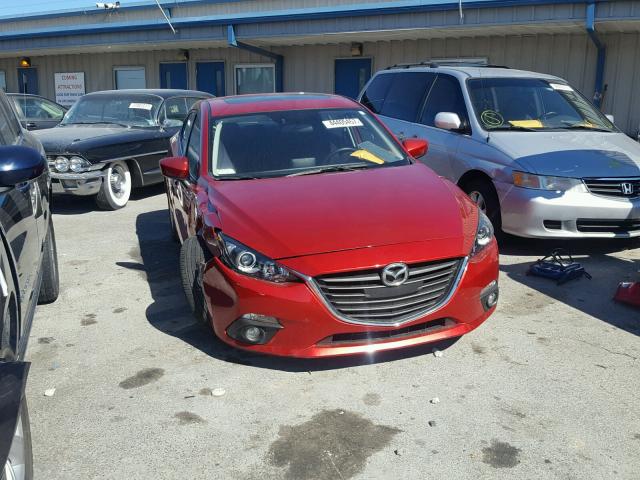 3MZBM1V79GM240290 - 2016 MAZDA 3 TOURING RED photo 1