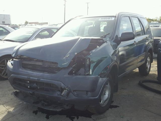 JHLRD78413C036524 - 2003 HONDA CR-V GREEN photo 2