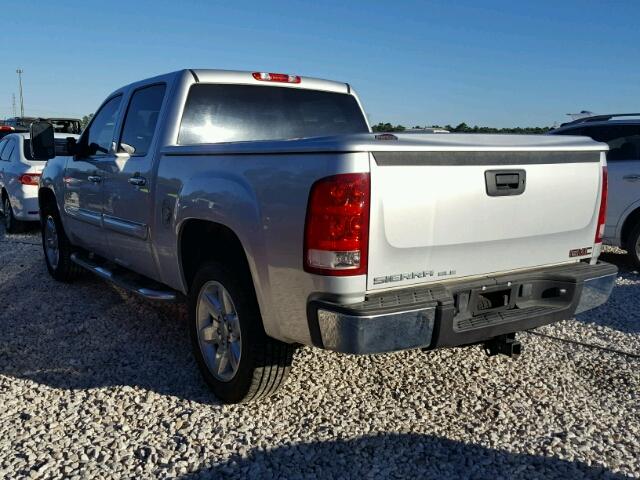 3GTP1VE01DG106749 - 2013 GMC SIERRA C15 SILVER photo 3