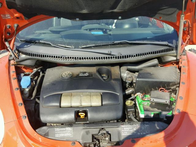 3VWCM21Y24M310703 - 2004 VOLKSWAGEN NEW BEETLE ნარინჯისფერი ფოტო 7