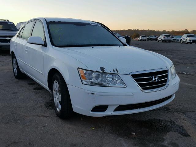 5NPET46C69H469017 - 2009 HYUNDAI SONATA GLS WHITE photo 1