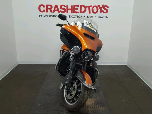 1HD1KEL15EB626363 - 2014 HARLEY-DAVIDSON FLHTK ELEC ORANGE photo 2