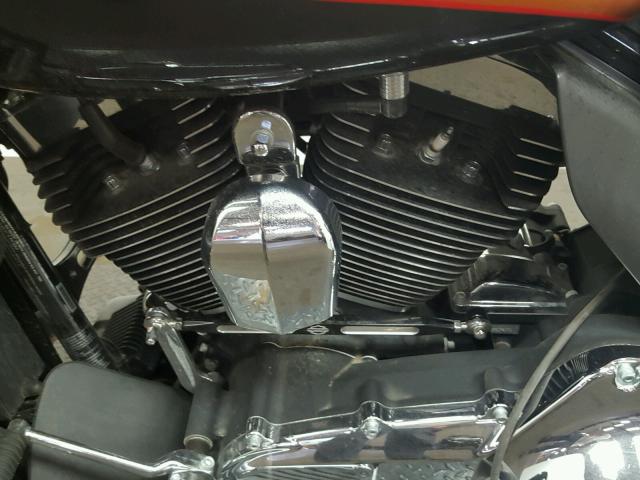 1HD1KEL15EB626363 - 2014 HARLEY-DAVIDSON FLHTK ELEC ORANGE photo 6