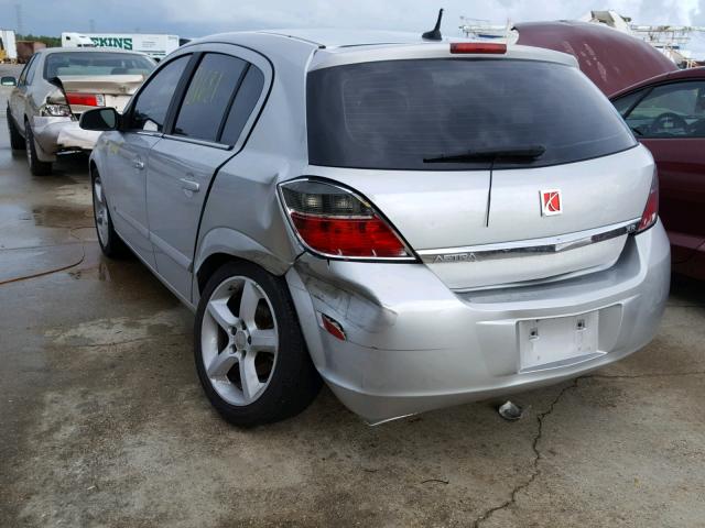 W08AT671685119675 - 2008 SATURN ASTRA XR GRAY photo 3