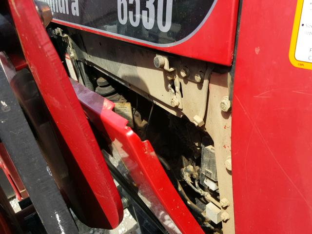 P30T1569 - 2012 MAHINDRA AND MAHINDRA TRACTOR RED photo 9