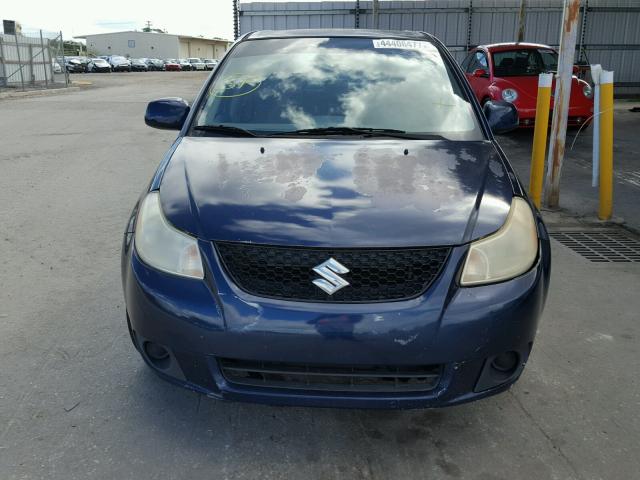 JS2YC412185105622 - 2008 SUZUKI SX4 BLUE photo 9