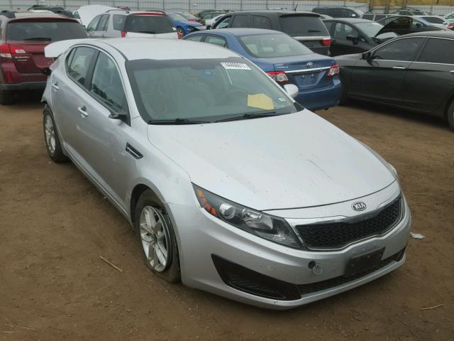 KNAGM4A71B5087562 - 2011 KIA OPTIMA LX SILVER photo 1