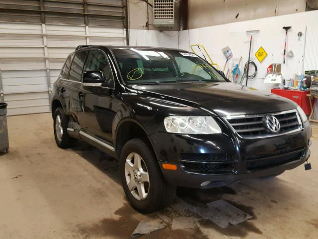 WVGBC67L64D021772 - 2004 VOLKSWAGEN TOUAREG 3. BLACK photo 1