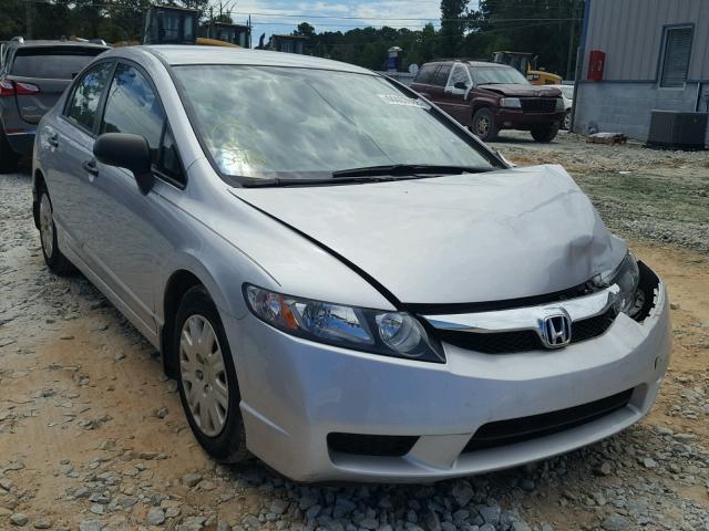 19XFA1F39AE062844 - 2010 HONDA CIVIC VP SILVER photo 1