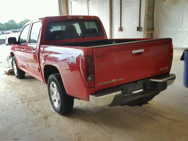 1GTD5MFE0C8105687 - 2012 GMC CANYON SLE RED photo 3