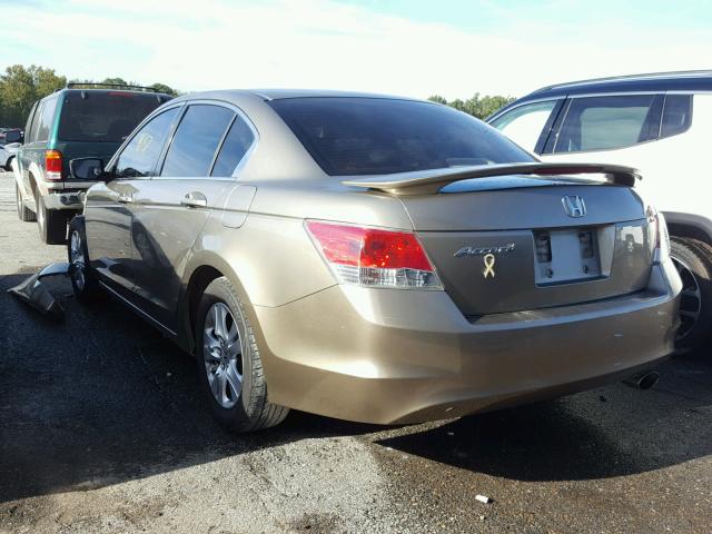 JHMCP264X8C067342 - 2008 HONDA ACCORD GOLD photo 3