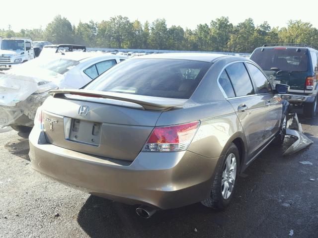 JHMCP264X8C067342 - 2008 HONDA ACCORD GOLD photo 4