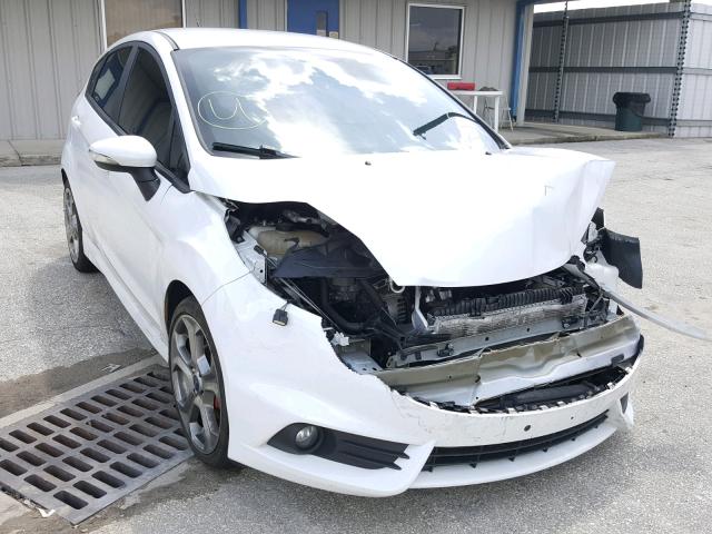 3FADP4GX1FM225627 - 2015 FORD FIESTA ST WHITE photo 1