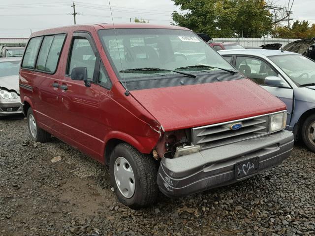 1FMCA11U9TZB83699 - 1996 FORD AEROSTAR RED photo 1