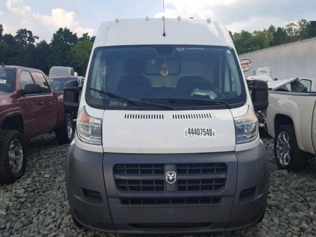 3C6TRVDDXFE505936 - 2015 RAM PROMASTER 白色 照片 9