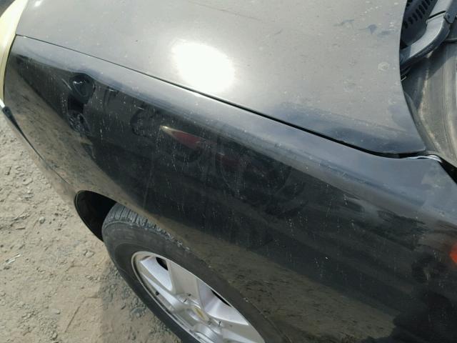 1G1ZT52805F266405 - 2005 CHEVROLET MALIBU LS შავი ფოტო 9