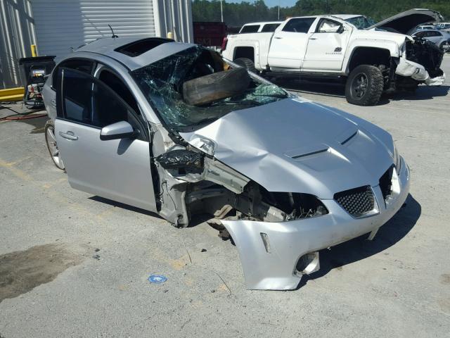 6G2EC57Y19L306309 - 2009 PONTIAC G8 SILVER photo 1