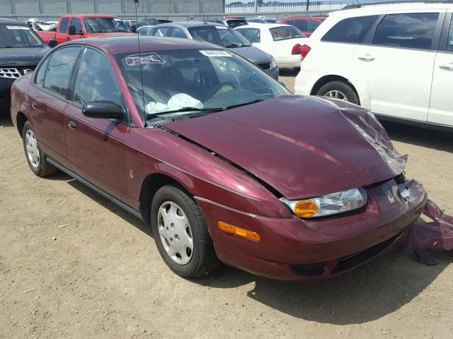 1G8ZH52862Z108230 - 2002 SATURN SL1 MAROON photo 1