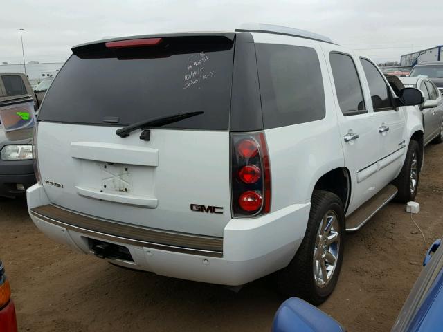 1GKFK63898J192389 - 2008 GMC YUKON DENA WHITE photo 4