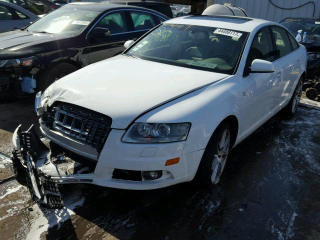 WAUDH74F08N161204 - 2008 AUDI A6 WHITE photo 2