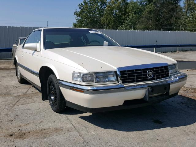 1G6EL12Y7PU617875 - 1993 CADILLAC ELDORADO S WHITE photo 1