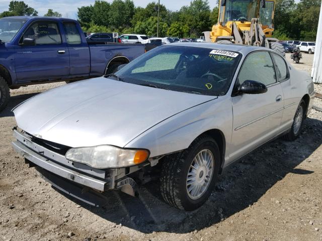 2G1WW12E519277542 - 2001 CHEVROLET MONTE CARL ვერცხლისფერი ფოტო 2