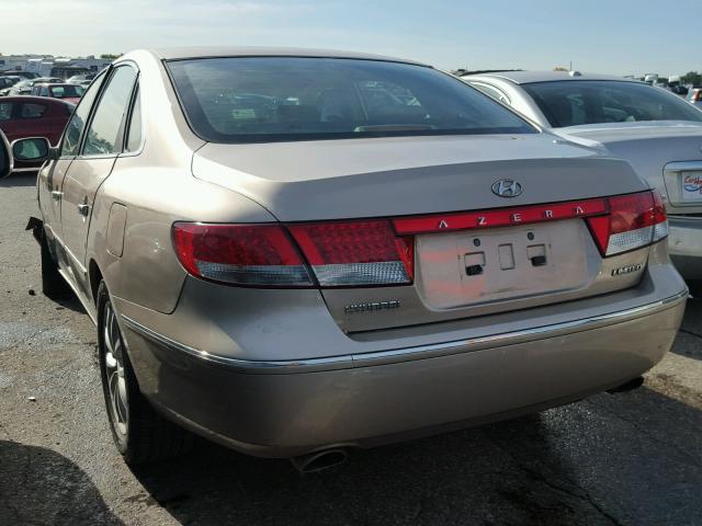 KMHFC46F17A154317 - 2007 HYUNDAI AZERA GOLD photo 3