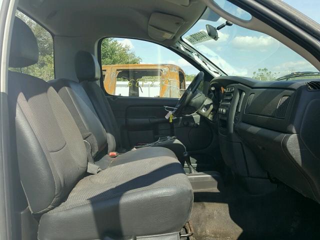 3D7KU26D83G770908 - 2003 DODGE RAM 2500 S WHITE photo 5
