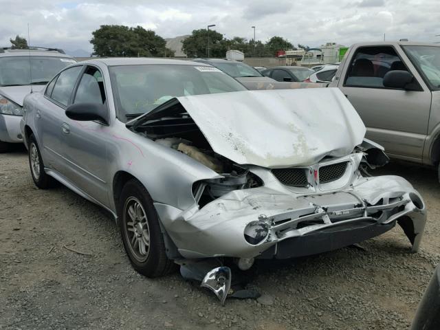 1G2NE52F04C252099 - 2004 PONTIAC GRAND AM S SILVER photo 1