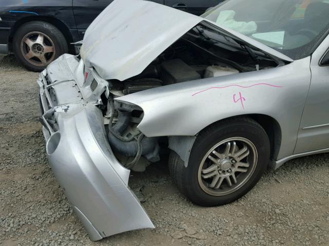 1G2NE52F04C252099 - 2004 PONTIAC GRAND AM S SILVER photo 10