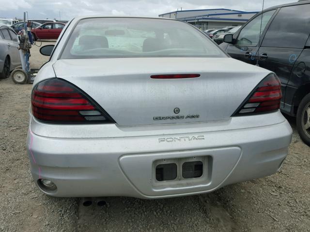 1G2NE52F04C252099 - 2004 PONTIAC GRAND AM S SILVER photo 9