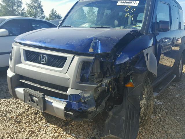 5J6YH28584L005081 - 2004 HONDA ELEMENT BLUE photo 9