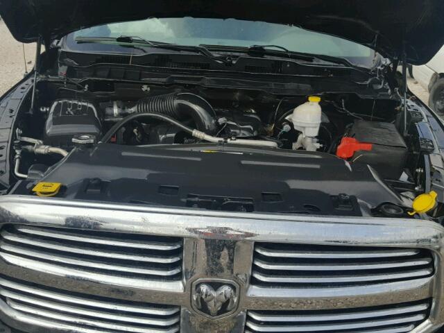 1C6RR6LT6DS589272 - 2013 RAM 1500 SLT BLACK photo 7