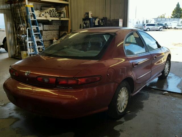 1MEFM50U1XA666222 - 1999 MERCURY SABLE GS MAROON photo 4