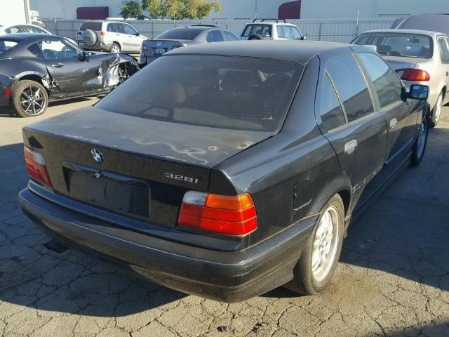 WBACD4320WAV58792 - 1998 BMW 328 I AUTO BLACK photo 4