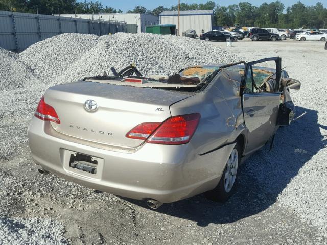 4T1BK36B46U106400 - 2006 TOYOTA AVALON XL BEIGE photo 4