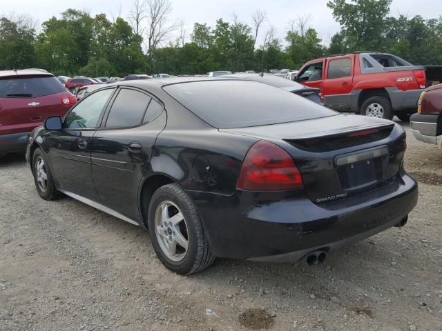 2G2WS522641249188 - 2004 PONTIAC GRAND PRIX BLACK photo 3