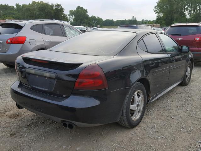 2G2WS522641249188 - 2004 PONTIAC GRAND PRIX BLACK photo 4