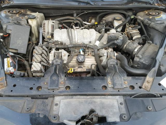 2G2WS522641249188 - 2004 PONTIAC GRAND PRIX BLACK photo 7