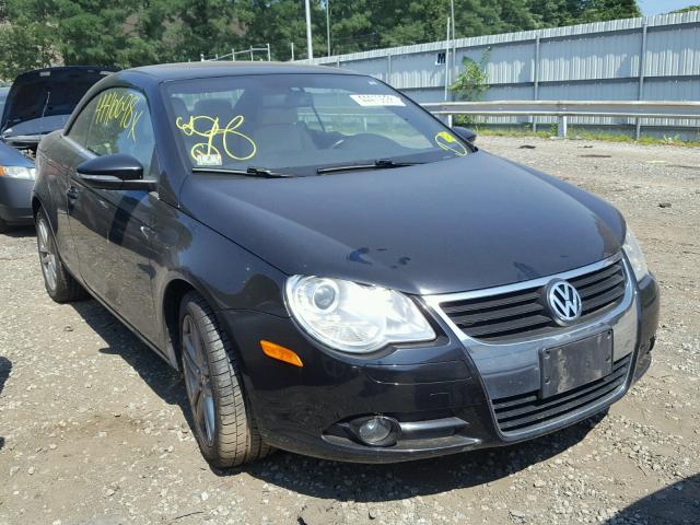 WVWFA71F09V024057 - 2009 VOLKSWAGEN EOS LUX Czarny zdjęcie 1