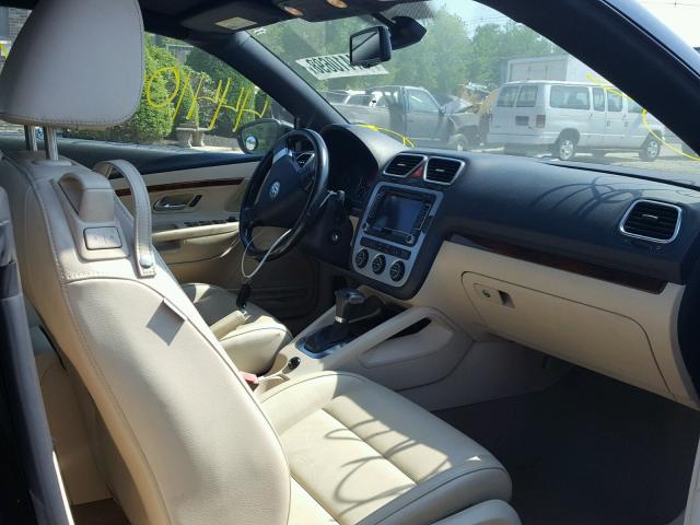 WVWFA71F09V024057 - 2009 VOLKSWAGEN EOS LUX Czarny zdjęcie 5