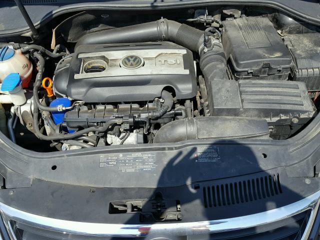 WVWFA71F09V024057 - 2009 VOLKSWAGEN EOS LUX Czarny zdjęcie 7