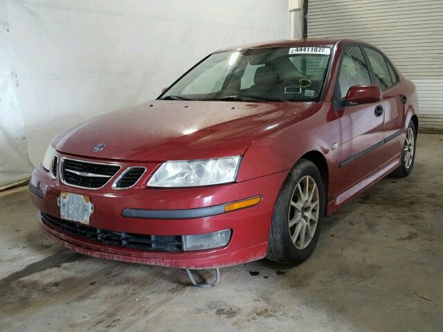 YS3FD49YX51032432 - 2005 SAAB 9-3 ARC RED photo 2