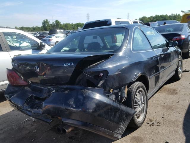 19UYA2255WL000038 - 1998 ACURA 3.0CL BLACK photo 4