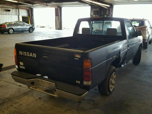 1N6SD11S4VC353671 - 1997 NISSAN TRUCK BASE BLACK photo 4