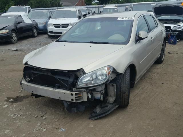 1G1ZH57BX9F151161 - 2009 CHEVROLET MALIBU 1LT GOLD photo 2